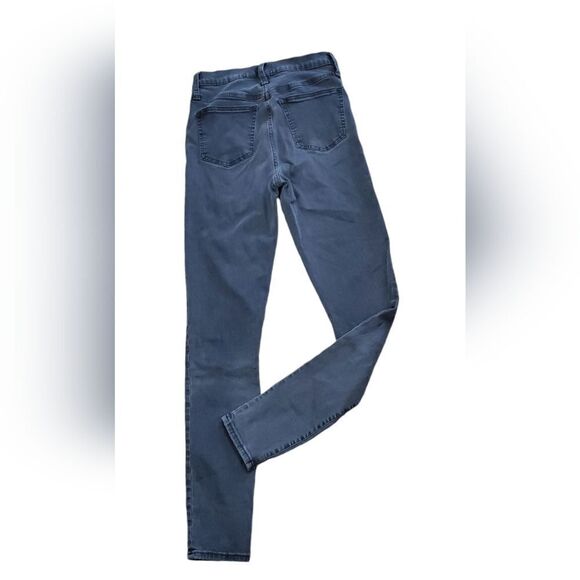 J. Crew 10" Toothpick Gray Button Fly Jeans - Picture 2 of 5